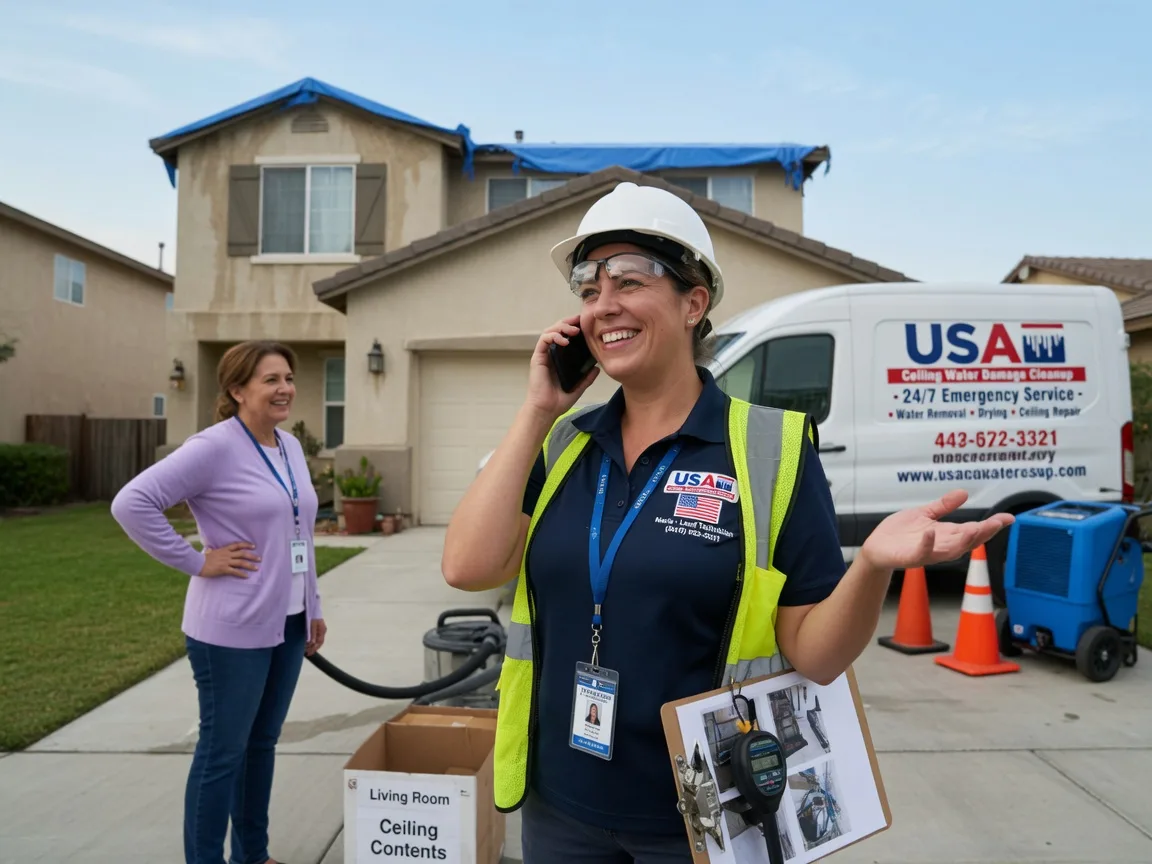 Ceiling Water Damage Restoration Westmoreland, KS FAQs